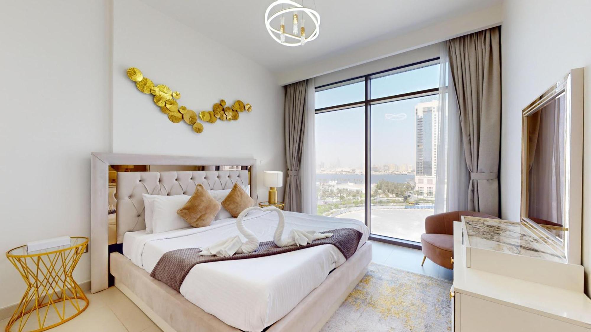 Primestay - Cove 2 In Dubai Creek Harbour Ngoại thất bức ảnh